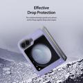 Samsung Galaxy Z Flip6/Z Flip7 FE Dux Ducis Bril Flip Cover - Lilla
