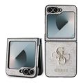 Samsung Galaxy Z Flip6/Z Flip7 FE Guess 4G Big Metal Logo Hybrid Cover