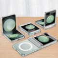 Samsung Galaxy Z Flip6/Z Flip7 FE Hybrid Cover - MagSafe Kompatibel - Gennemsigtig