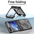 Samsung Galaxy Z Flip6/Z Flip7 FE Mechanical Legend Galvaniseret plastik cover