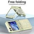Samsung Galaxy Z Flip6/Z Flip7 FE Mechanical Legend Galvaniseret plastik cover