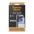 Samsung Galaxy Z Flip6/Z Flip7 FE PanzerGlass HardCase Antibakteriel Cover - Klar