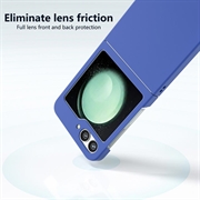 Samsung Galaxy Z Flip6/Z Flip7 FE Plastik Cover - Blå