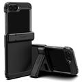 Samsung Galaxy Z Flip6/Z Flip7 FE Spigen Tough Armor Pro Cover - Sort