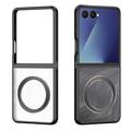 Samsung Galaxy Z Flip7 Dux Ducis Aimo Hybrid Cover - Kompatibel med MagSafe - Sort