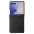 Samsung Galaxy Z Flip7 Dux Ducis Stex Cover med Stjernemønster - Sort
