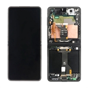 Samsung Galaxy Z Flip7 Skærm & For Cover - Sort