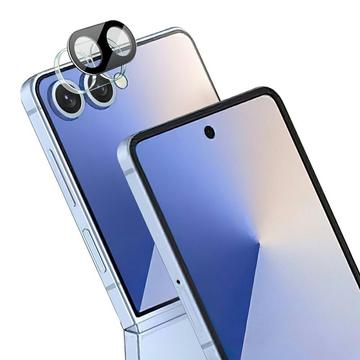 Samsung Galaxy Z Flip7 Imak 2-i-1 HD Kamera Linse Hærdet Glas - Sort