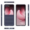 Samsung Galaxy Z Flip7 Rugged TPU Cover - Mørkeblå