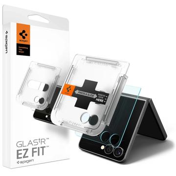 Samsung Galaxy Z Flip7 Spigen Glas.tR Ez Fit Skærmbeskyttelse Hærdet Glas