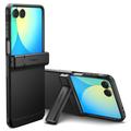 Samsung Galaxy Z Flip7 Spigen Tough Armor Pro Mag Cover - Sort