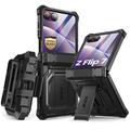 Samsung Galaxy Z Flip7 Supcase i-Blason Armorbox Hybrid Cover - Sort