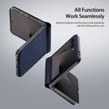 Samsung Galaxy Z Flip8 Dux Ducis Bril Flip Cover - Blå