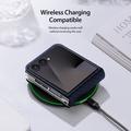 Samsung Galaxy Z Flip8 Dux Ducis Bril Flip Cover - Blå