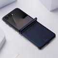 Samsung Galaxy Z Flip8 Dux Ducis Bril Flip Cover - Blå