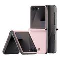 Samsung Galaxy Z Flip8 Dux Ducis Bril Flip Cover - Pink
