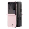 Samsung Galaxy Z Flip8 Dux Ducis Bril Flip Cover - Pink