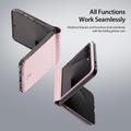 Samsung Galaxy Z Flip8 Dux Ducis Bril Flip Cover - Pink