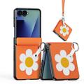 Samsung Galaxy Z Flip8 Dux Ducis Luvy cover med fingerring/håndrem