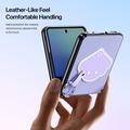Samsung Galaxy Z Flip8 Dux Ducis Luvy cover med fingerring/håndrem - Lilla / Skal