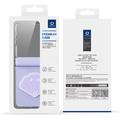 Samsung Galaxy Z Flip8 Dux Ducis Luvy cover med fingerring/håndrem - Lilla / Skal