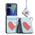 Samsung Galaxy Z Flip8 Dux Ducis Luvy cover med fingerring/håndrem