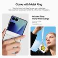 Samsung Galaxy Z Flip8 Dux Ducis Luvy cover med fingerring/håndrem