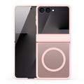 Samsung Galaxy Z Flip8 Dux Ducis Yind Hybrid Cover - MagSafe-kompatibel - Lysepink