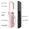 Samsung Galaxy Z Flip8 Dux Ducis Yind Hybrid Cover - MagSafe-kompatibel - Lysepink