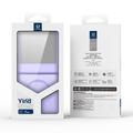 Samsung Galaxy Z Flip8 Dux Ducis Yind Hybrid Cover - MagSafe-kompatibel - Lyselilla