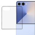 Samsung Galaxy Z Flip8 Skærmbeskyttelse Hærdet Glas - Full Fit - 9H - Sort kant