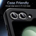 Samsung Galaxy Z Flip8 Hat Prince Kamera Linse Skærmbeskyttelse Hærdet Glas - Sølv
