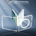 Samsung Galaxy Z Flip8 Hybrid Cover - MagSafe Kompatibel - Gennemsigtig