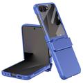 Samsung Galaxy Z Flip8 Plastikcover med ydre hærdet glasskærmbeskytter