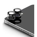 Samsung Galaxy Z Flip8 Ringke Kamera Linse Hærdet Glas Beskytter - 2 Stk. - Sort