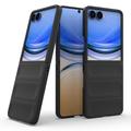 Samsung Galaxy Z Flip8 Rugged TPU Cover - Sort