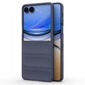Samsung Galaxy Z Flip8 Rugged TPU Cover - Mørkeblå