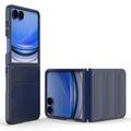 Samsung Galaxy Z Flip8 Rugged TPU Cover - Mørkeblå