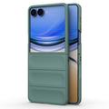 Samsung Galaxy Z Flip8 Rugged TPU Cover - Grøn