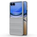 Samsung Galaxy Z Flip8 Rugged TPU Cover - Lysegrå