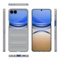 Samsung Galaxy Z Flip8 Rugged TPU Cover - Lysegrå