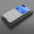 Samsung Galaxy Z Flip8 Rugged TPU Cover - Lysegrå