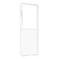 Samsung Galaxy Z Flip8 Stødsikkert Silikone Cover - Gennemsigtig