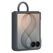 Samsung Galaxy Z Flip8 Silikone Cover med Ring EF-EF776CBEGWW - Grafit