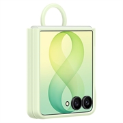 Samsung Galaxy Z Flip8 Silikone Cover med Ring EF-EF776CGEGWW - Mynte