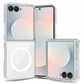 Samsung Galaxy Z Flip8 Tech-Protect Flexair Magnetisk Hybrid Cover - Gennemsigtig