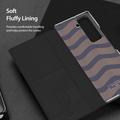 Samsung Galaxy Z Fold Special Dux Ducis Bril Flip Cover - Sort
