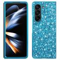 Samsung Galaxy Z Fold6 Glitter Series Hybrid Cover - Blå