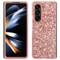 Samsung Galaxy Z Fold6 Glitter Series Hybrid Cover - Rødguld