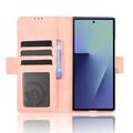 Samsung Galaxy Z Fold7 Kortholder Pung Etui - Pink